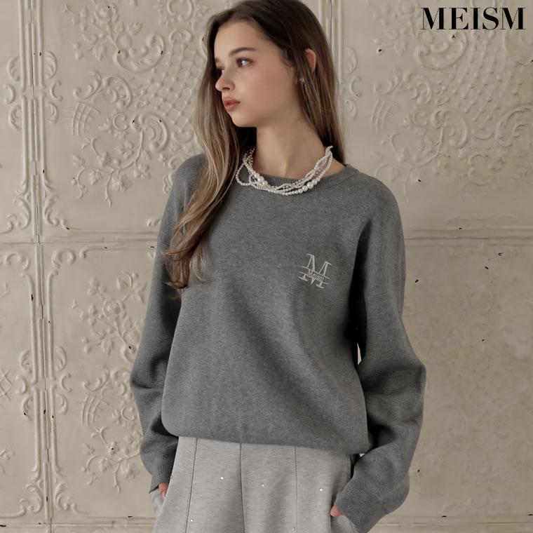 MEISM（ミズム） トップス ニット セーター 長袖 レディース クルー