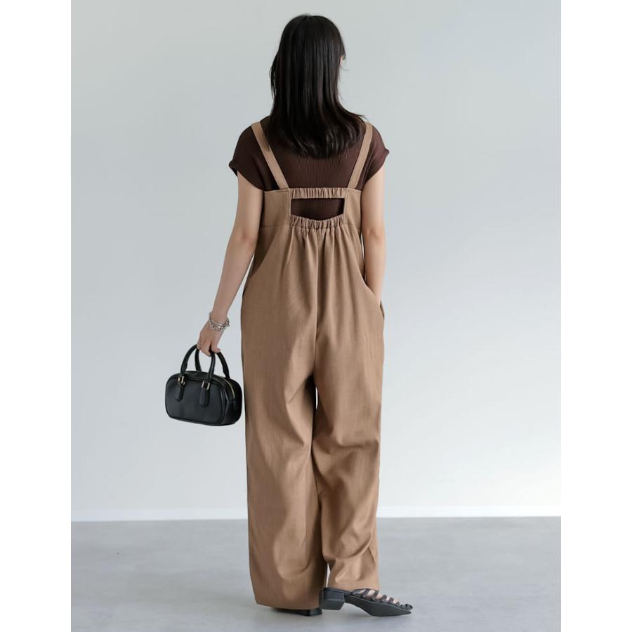 Re:EDIT（リエディ） サロペット レディース オールインワン バック