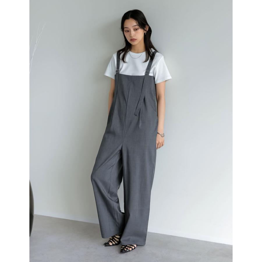 Re:EDIT（リエディ） サロペット レディース オールインワン バック