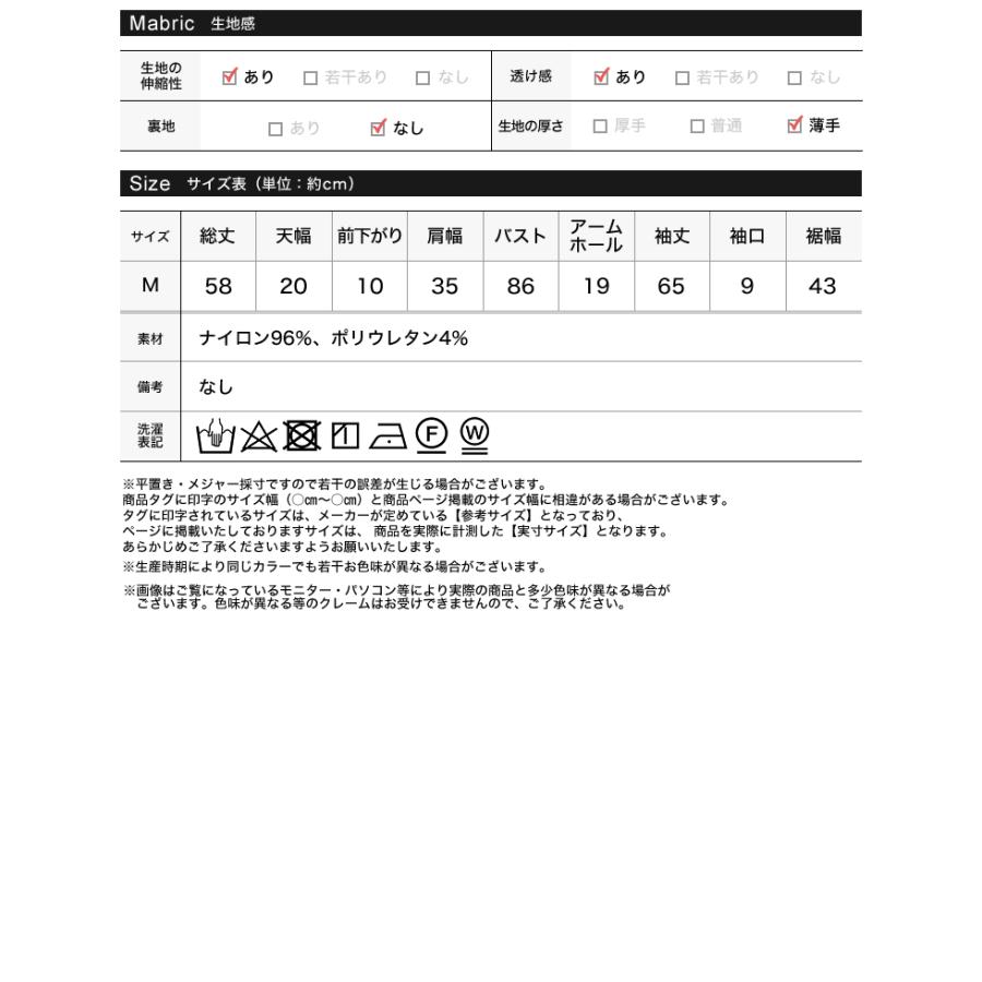 トップス レディース レーストップス シアーレース 長袖 レイヤード 伸縮性 ストレッチ オフィスカジュアル 通勤 2025秋冬[mb] | Re:EDIT | 19