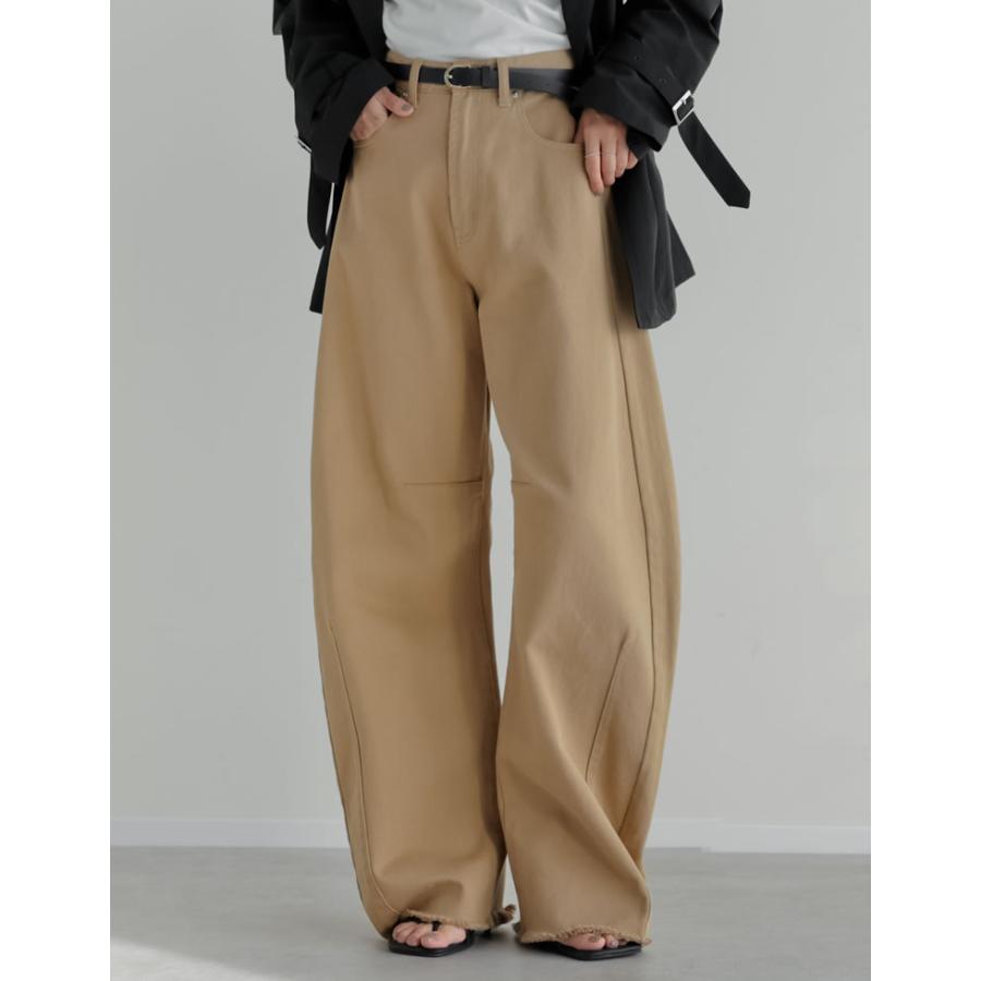 Re:EDIT（リエディ） パンツ カーブパンツ レディース 4色 低身長 高