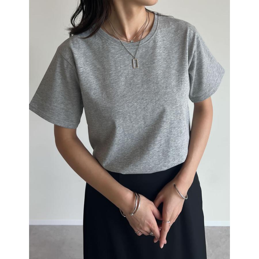 Tシャツ レディース トップス カットソー 半袖 汗じみ防止 撥水 防水 UVカット 紫外線カット 両面撥水 春夏[mb] | Re:EDIT | 15
