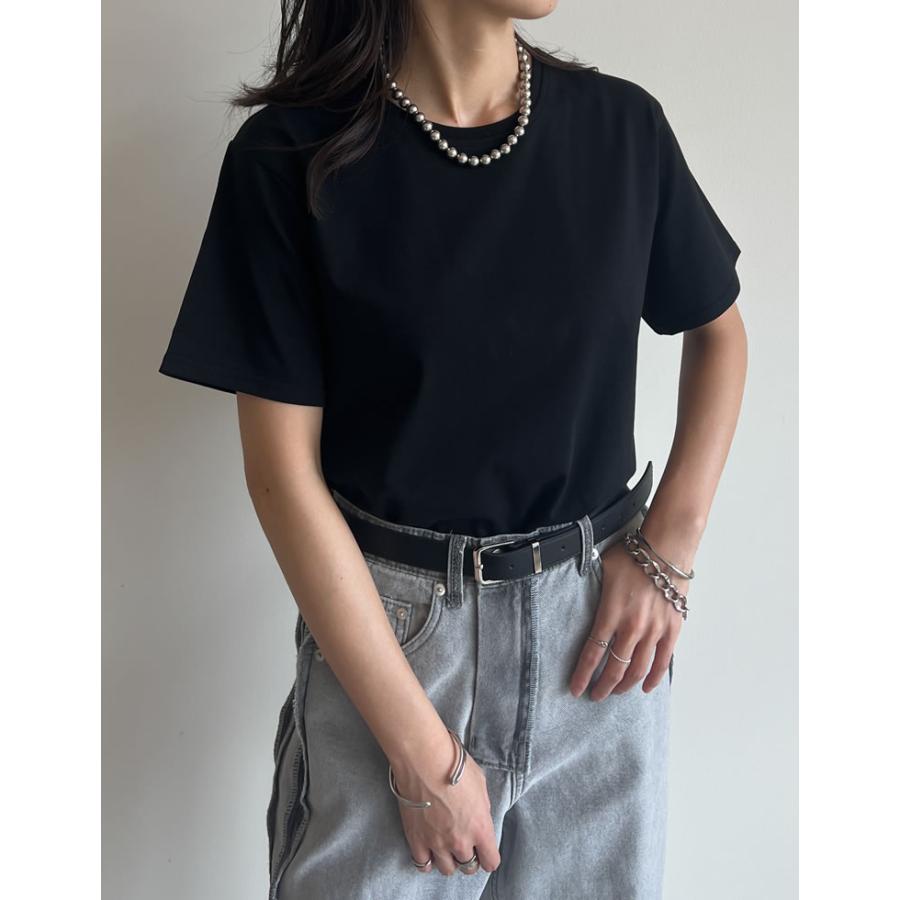 Tシャツ レディース トップス カットソー 半袖 汗じみ防止 撥水 防水 UVカット 紫外線カット 両面撥水 春夏[mb] | Re:EDIT | 11