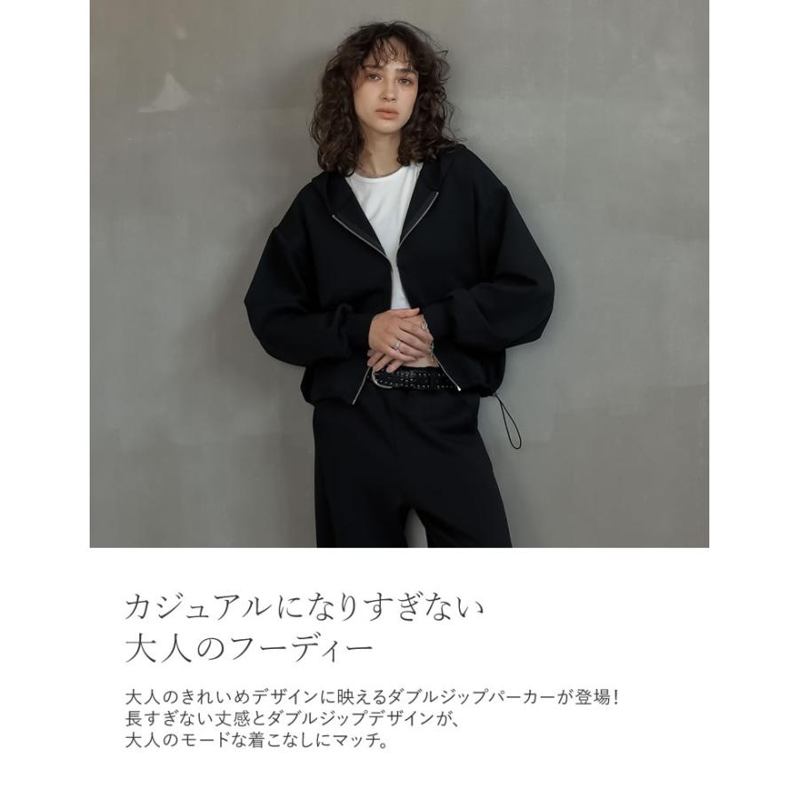 Re:EDIT（リエディ） トップス パーカー レディース 長袖 2色 M/L