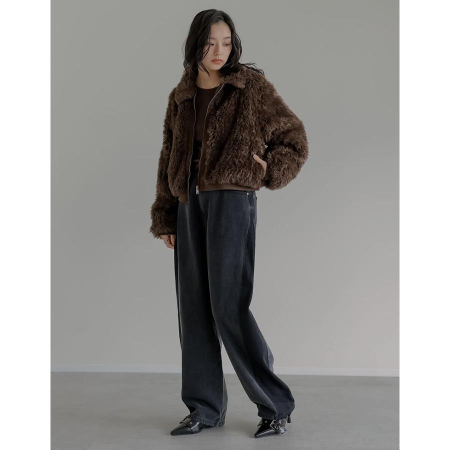 Re:EDIT（リエディ） ジャケット アウター ブルゾン ファー レディース