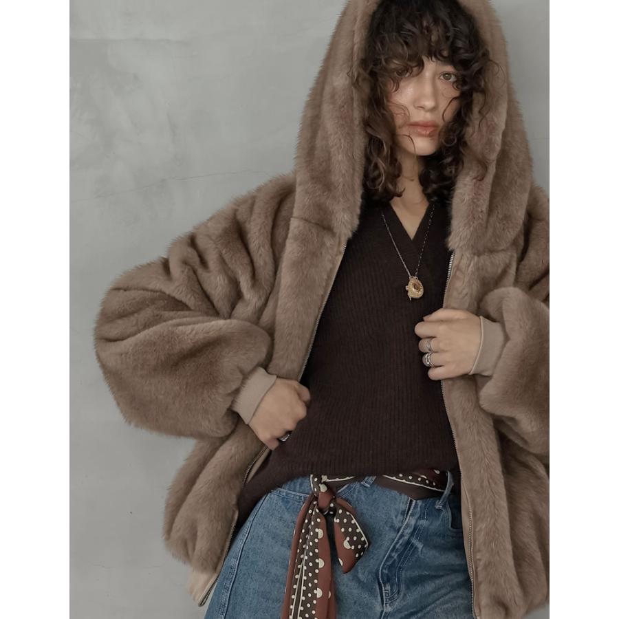 Re:EDIT（リエディ） ファーコート ジャケット アウター ブルゾン