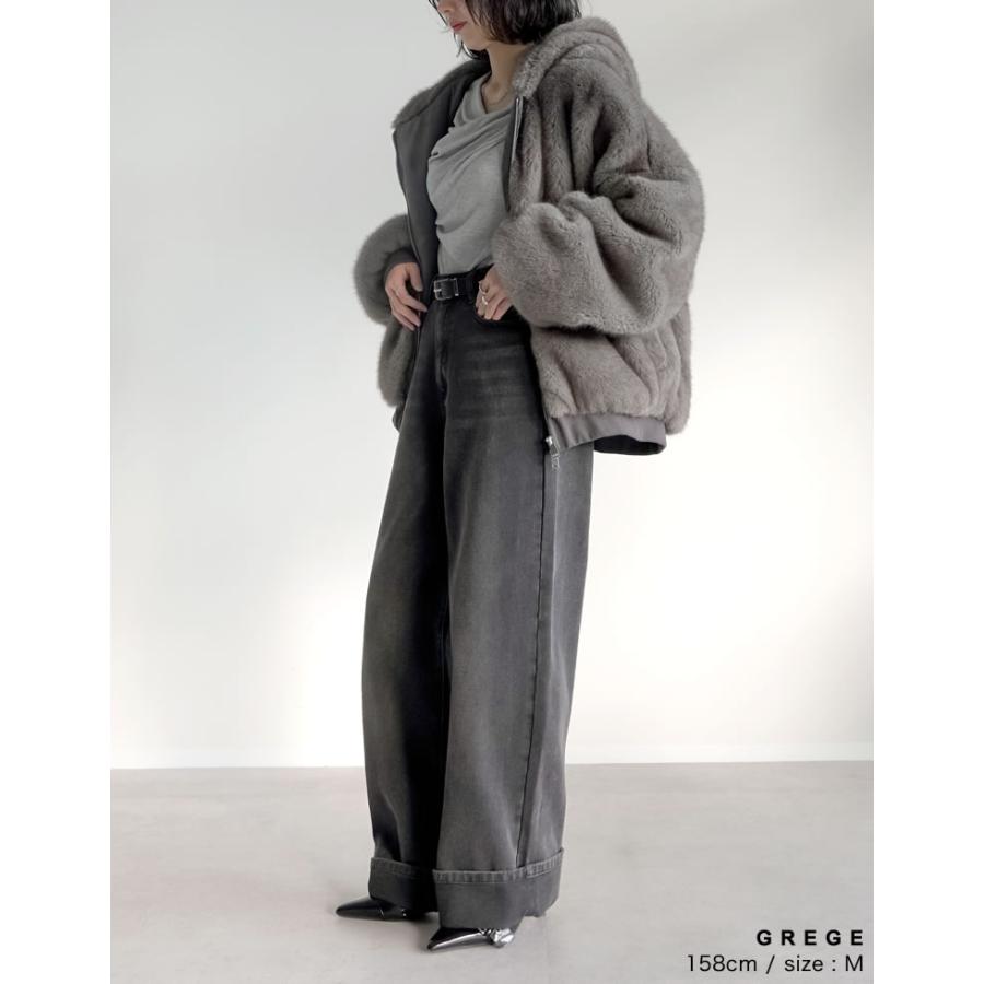 Re:EDIT（リエディ） ファーコート ジャケット アウター ブルゾン