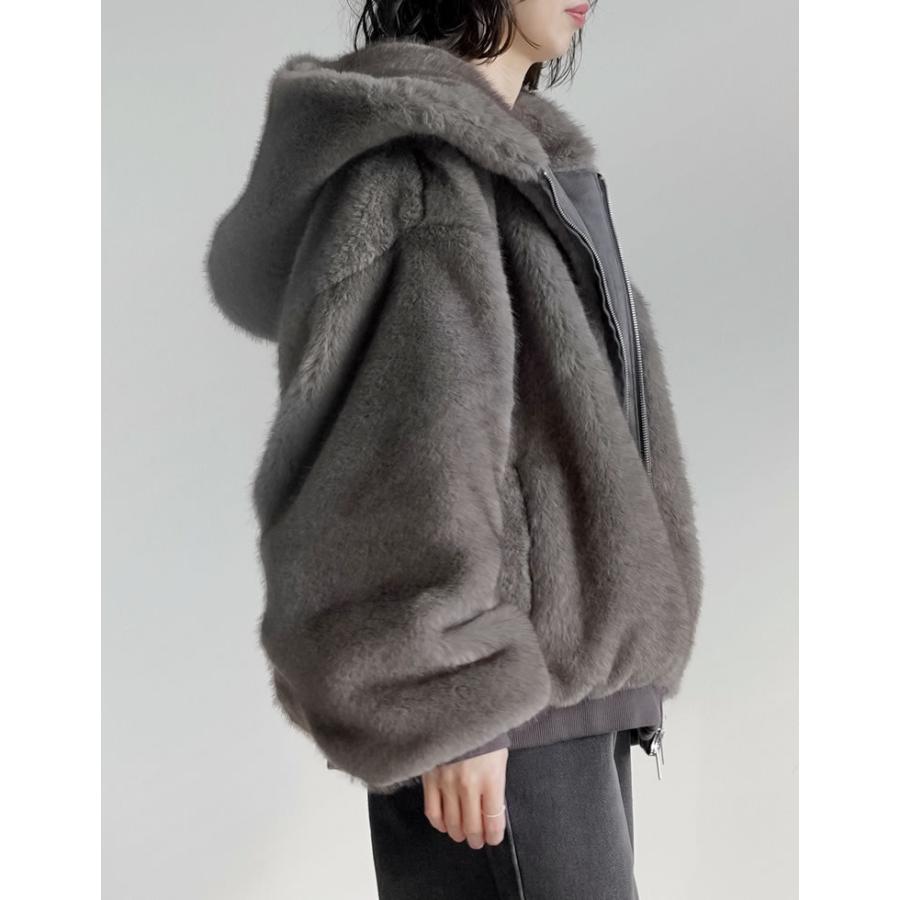 Re:EDIT（リエディ） ファーコート ジャケット アウター ブルゾン