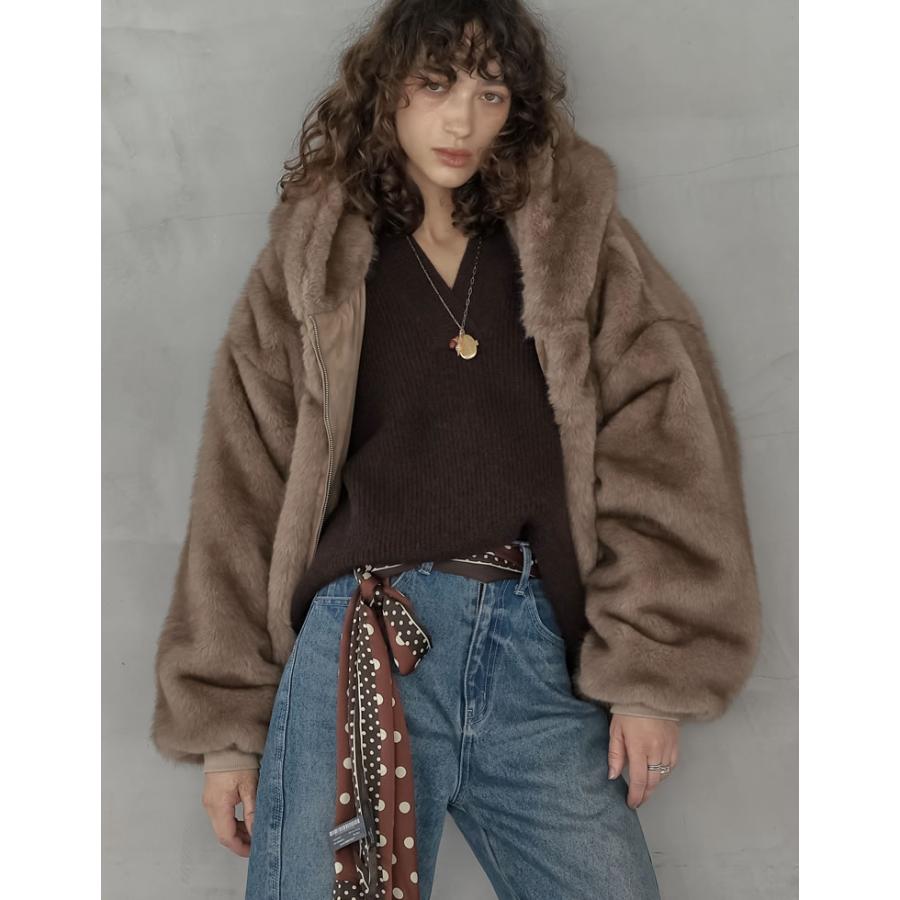 Re:EDIT（リエディ） ファーコート ジャケット アウター ブルゾン