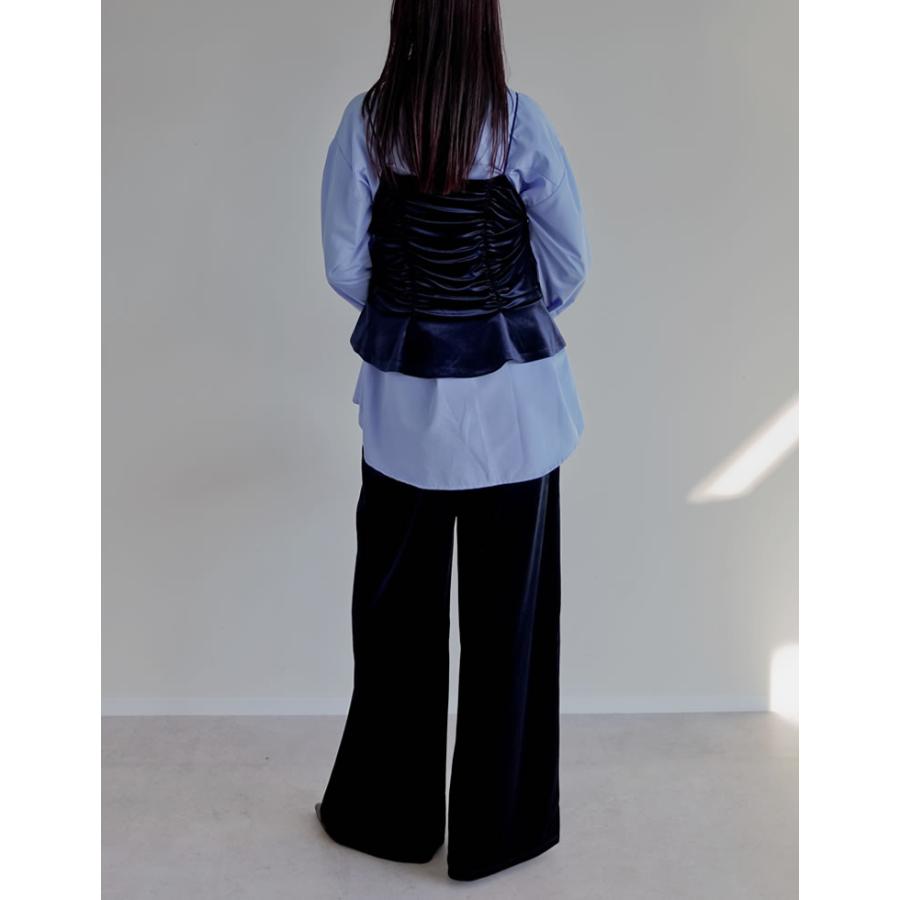 Re:EDIT（リエディ） パンツ フルレングス ベロア レディース 4色 4