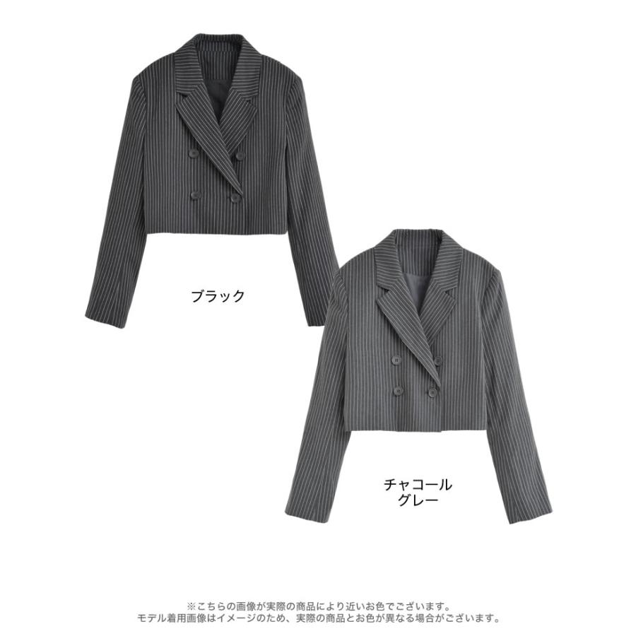 Re:EDIT（リエディ） ジャケット ショート丈 長袖 レディース 2色 M/L 
