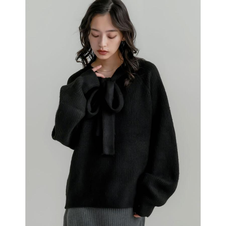 Re:EDIT（リエディ） ニット トップス レディース 5色 M/L リボン