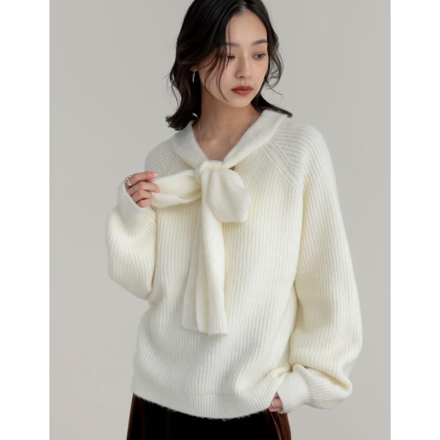 Re:EDIT（リエディ） ニット トップス レディース 5色 M/L リボン