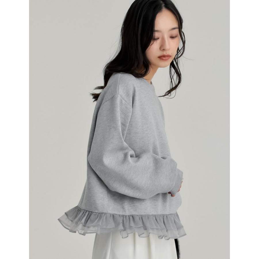Re:EDIT（リエディ） 裏起毛 スウェット レディース 3色 M/L プル