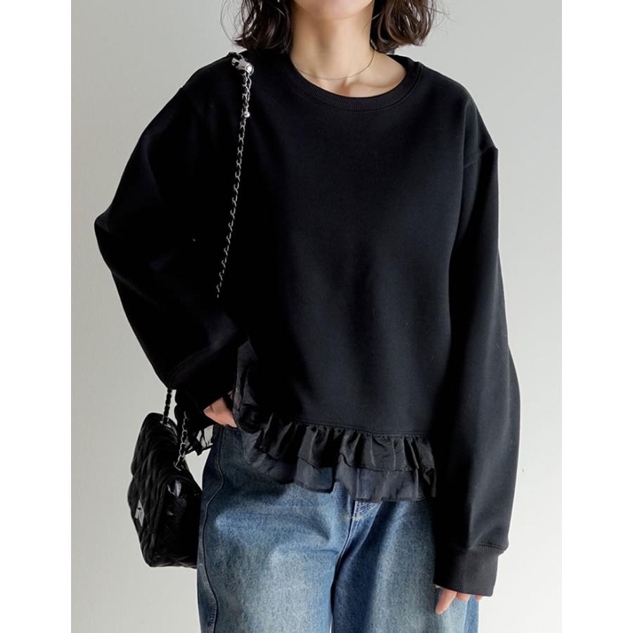 Re:EDIT（リエディ） 裏起毛 スウェット レディース 3色 M/L プル