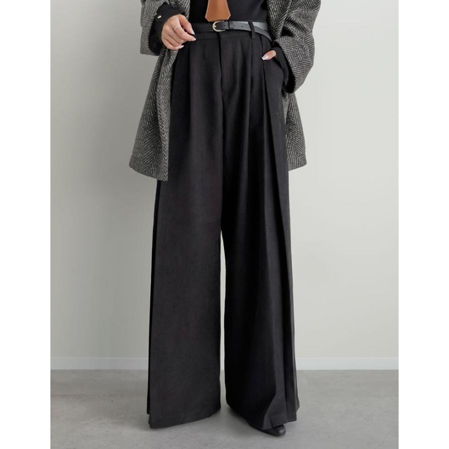 パンツ SATIN COCOON PANTS / サテンコクーンパンツ レディース cygne