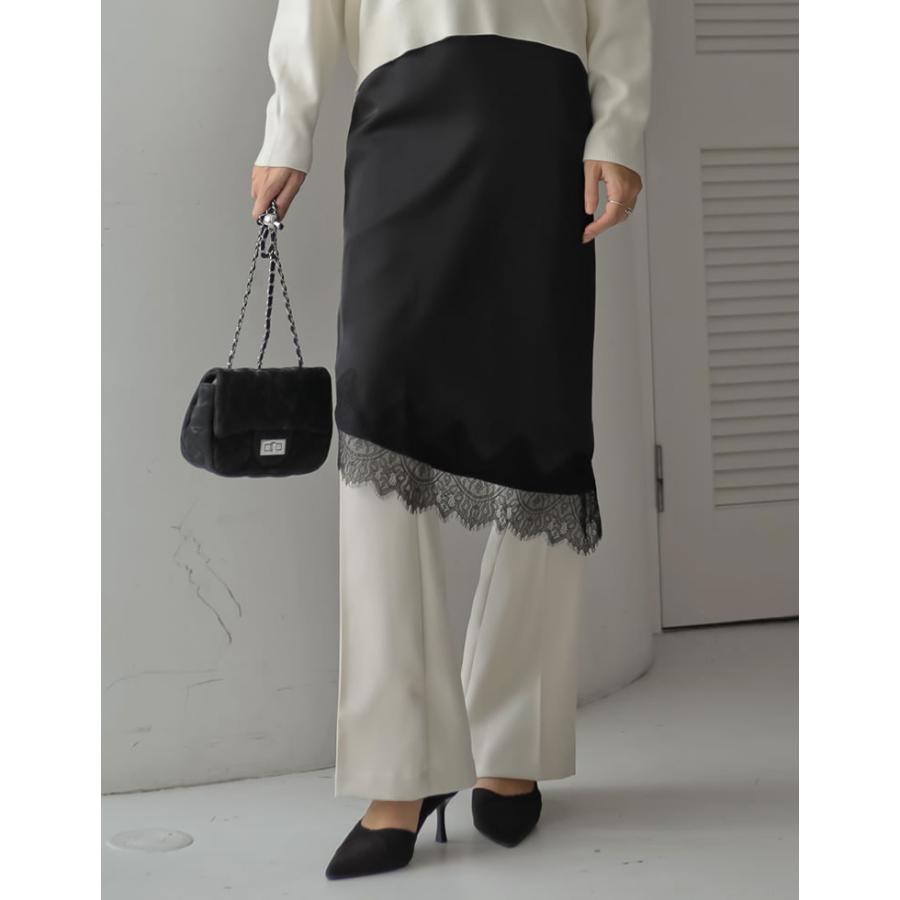 Re:EDIT（リエディ） スカート ラップスカート レディース 2色 M/L