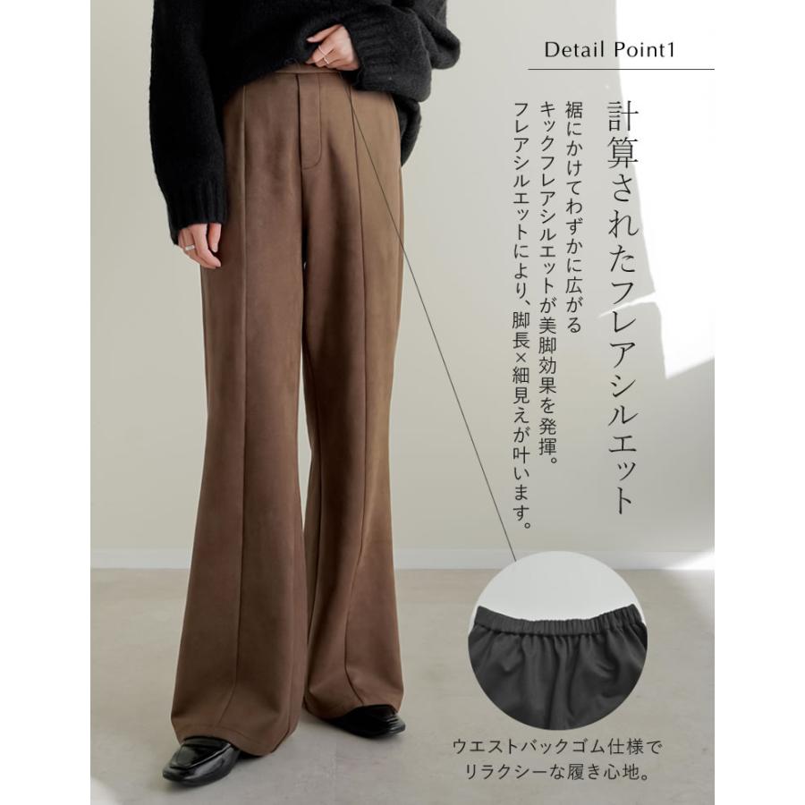 Re:EDIT（リエディ） パンツ ポケット付き レディース 4色 低身長 高