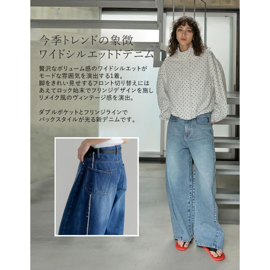 Re:EDIT（リエディ） [2026S/S PRE ORDER] パンツ デニム レディース 2
