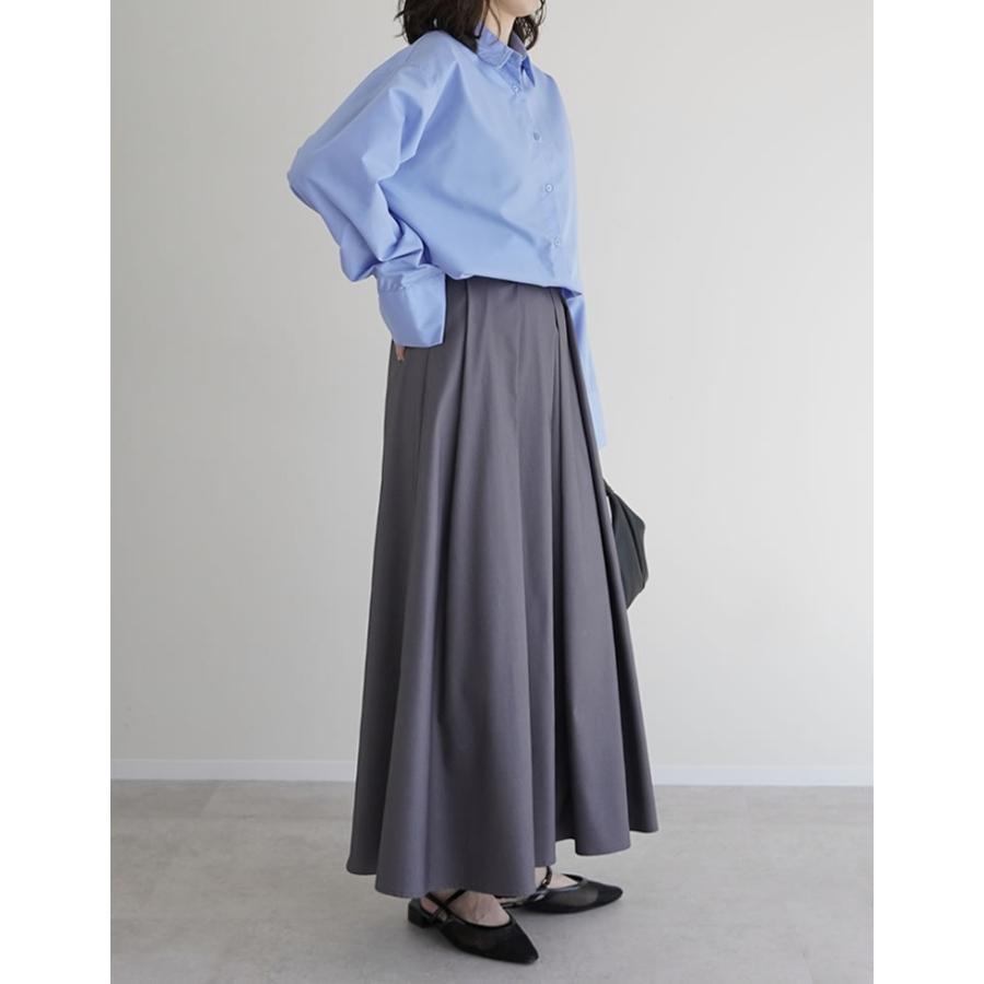 Re:EDIT（リエディ） スカート ロング レディース 4色 低身長 フレア