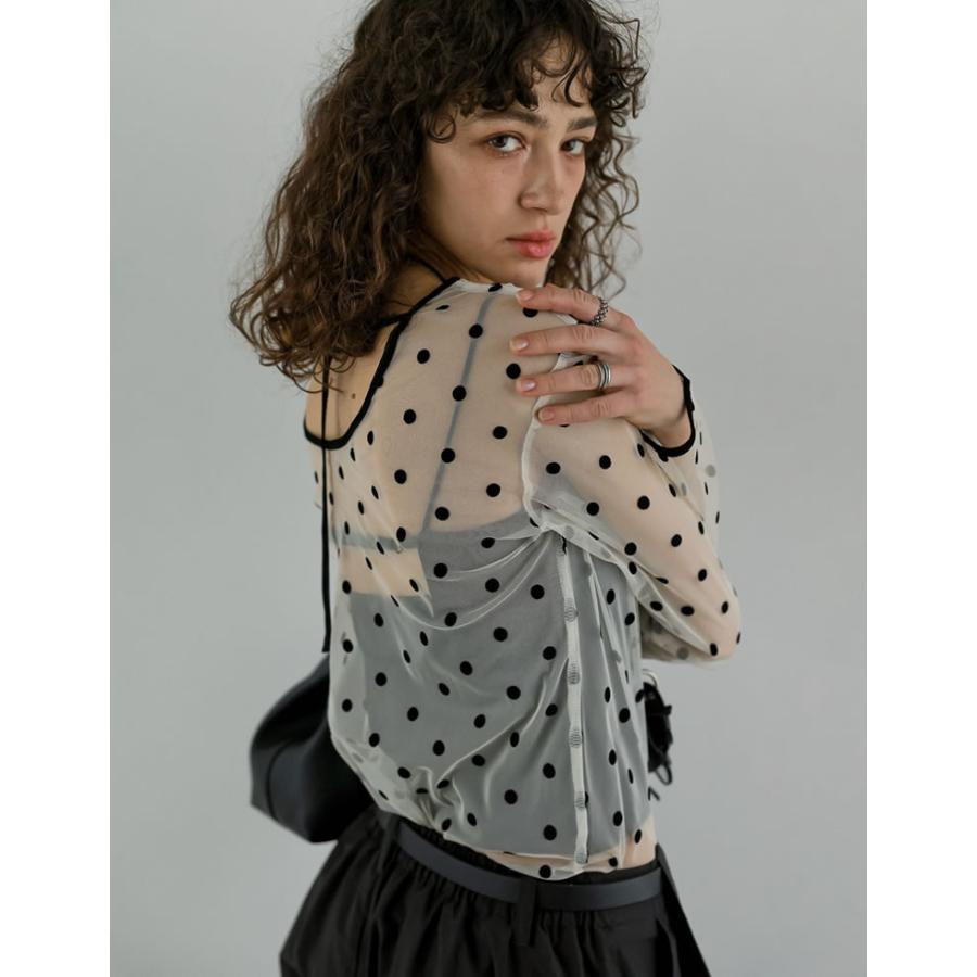 Re:EDIT（リエディ） トップス カットソー レディース 2色 M/L ドット