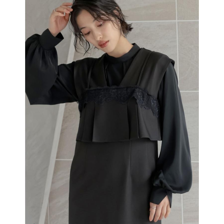 Re:EDIT（リエディ） ビスチェ レディース 2色 M/L レースビスチェ