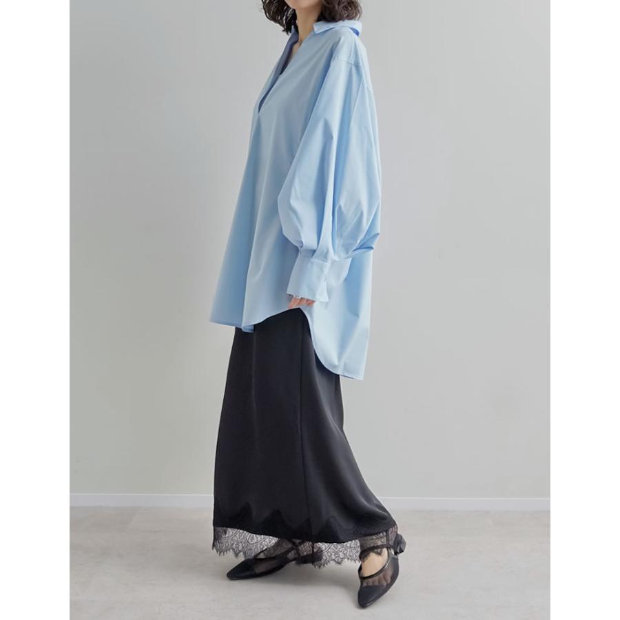 Re:EDIT（リエディ） トップス シャツ スキッパー レディース 3色 M/L