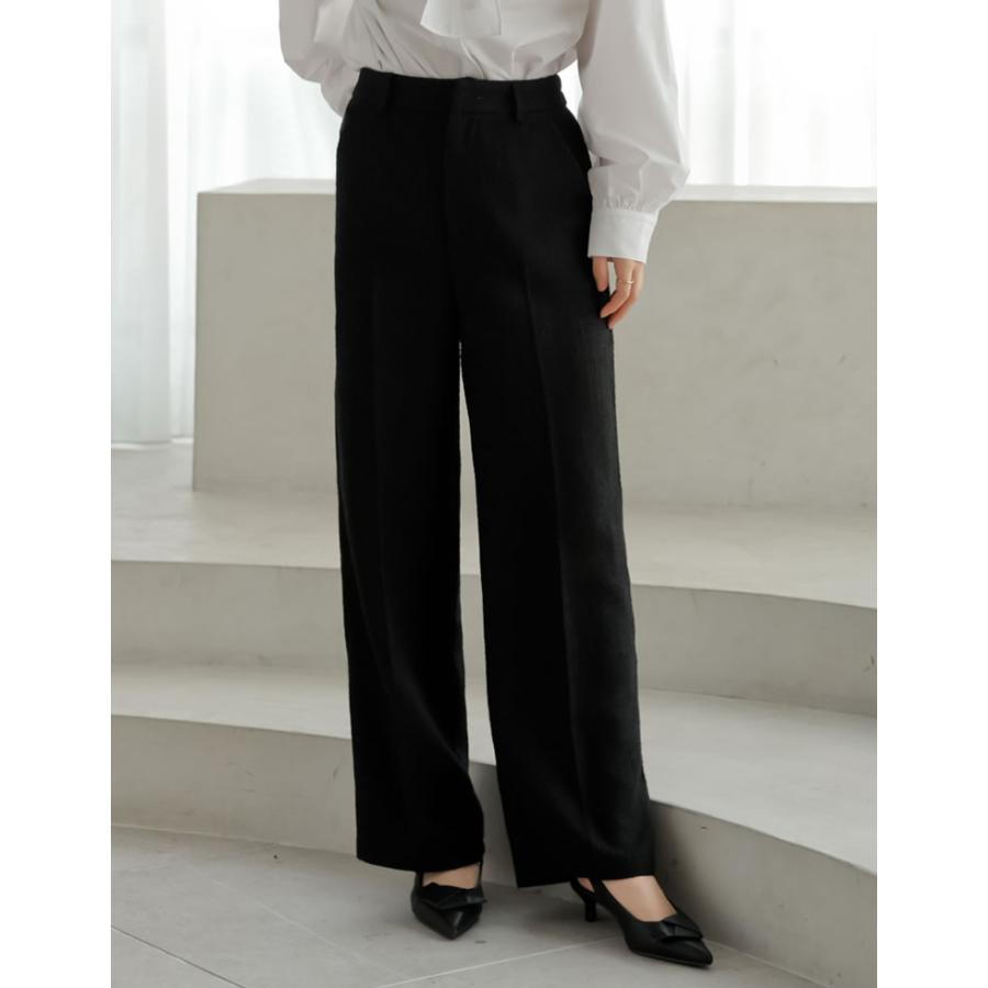 Re:EDIT（リエディ） パンツ スラックス レディース 2色 M/L ツイード