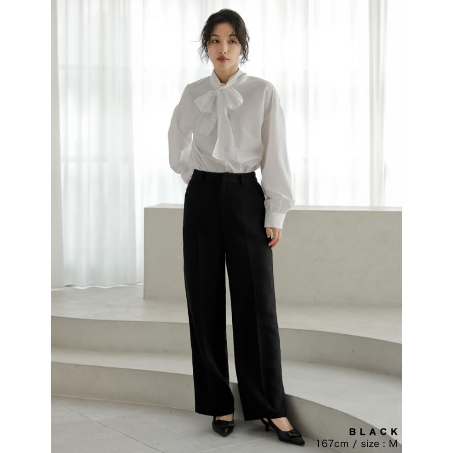 Re:EDIT（リエディ） パンツ スラックス レディース 2色 M/L ツイード