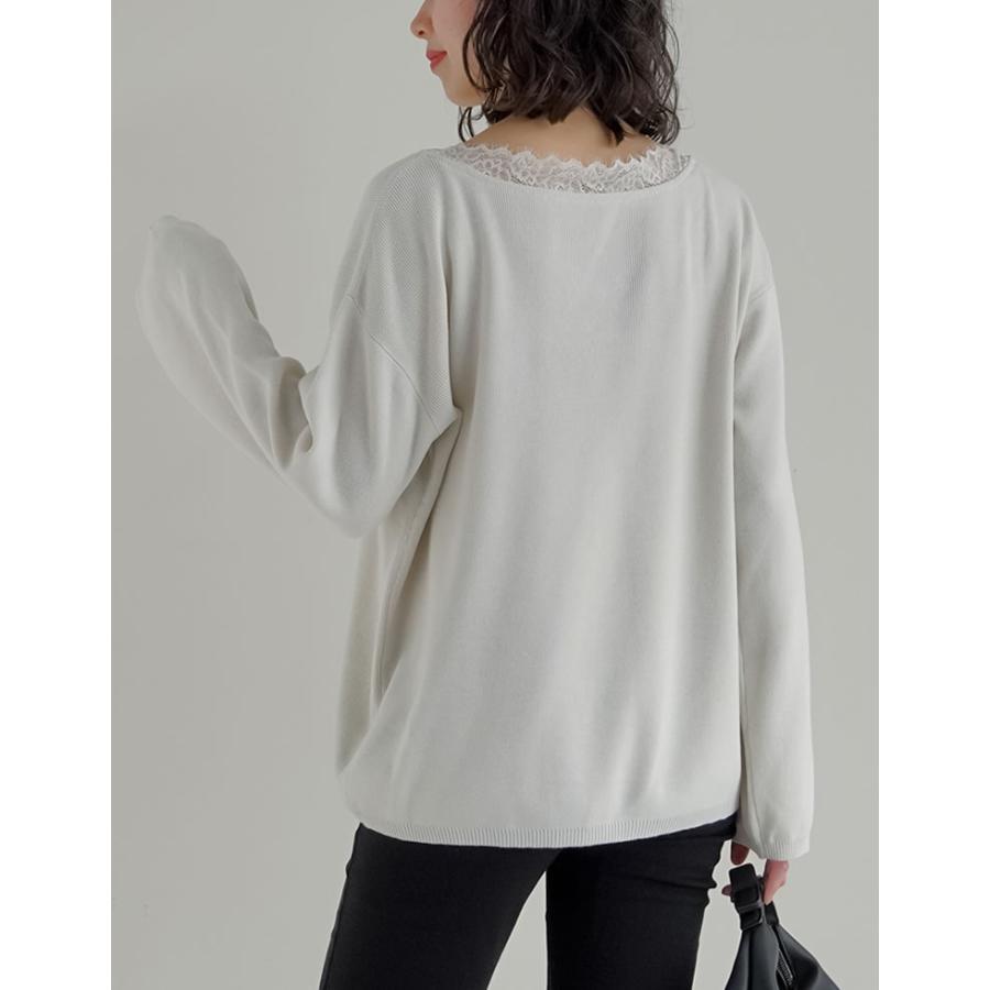 クロエ Chloe ニット チュニック セーター カシミヤ レースアップ ロングスリーブ トップス レディース S グレー SEE BY CHLOE - See By Chloe シー バイ クロエ ニット・セーター S