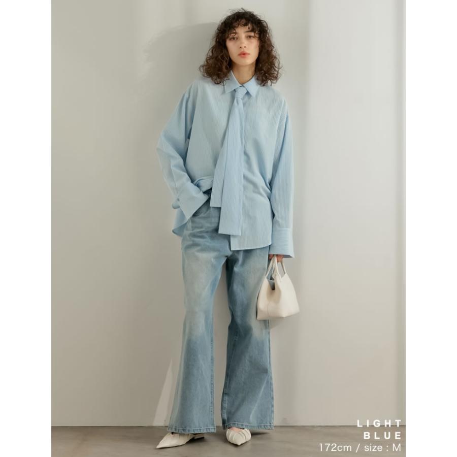 Re:EDIT（リエディ） トップス シャツ レディース 3色 M/L ボウタイ