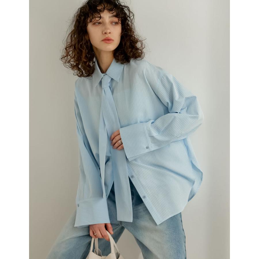 Re:EDIT（リエディ） トップス シャツ レディース 3色 M/L ボウタイ