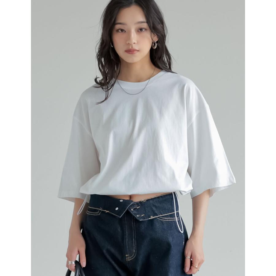 Re:EDIT（リエディ） 半袖 Tシャツ レディース トップス カットソー 裾
