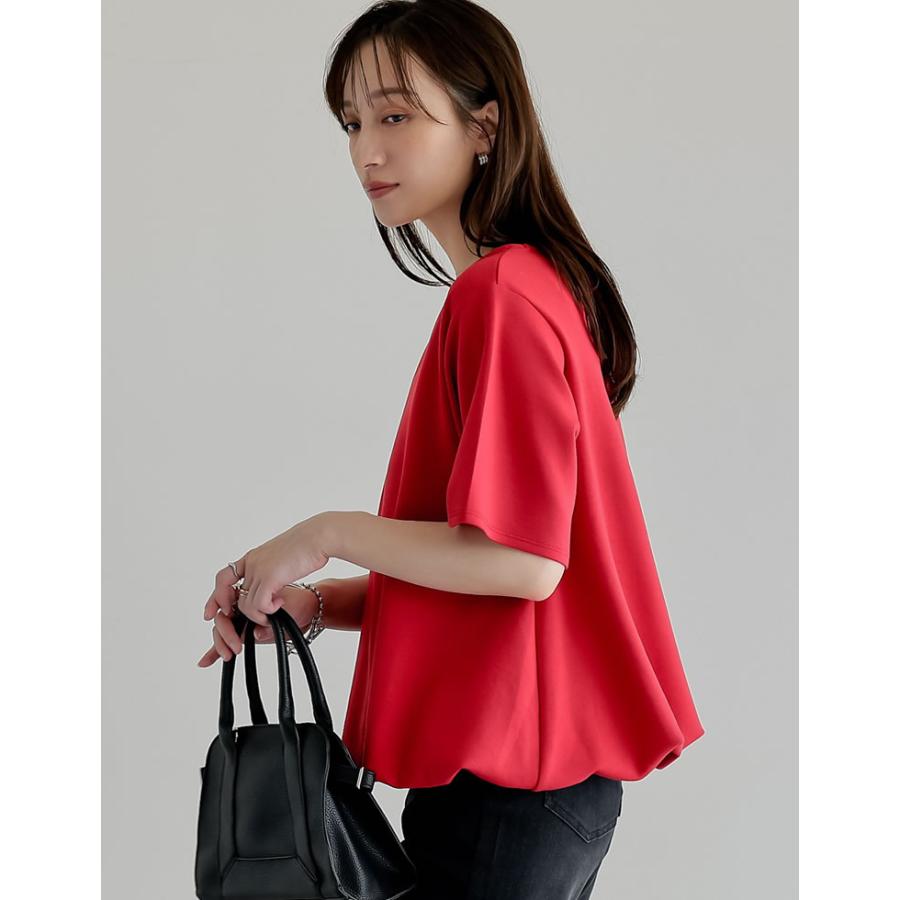 Re:EDIT（リエディ） 半袖 Tシャツ レディース トップス クロップド丈