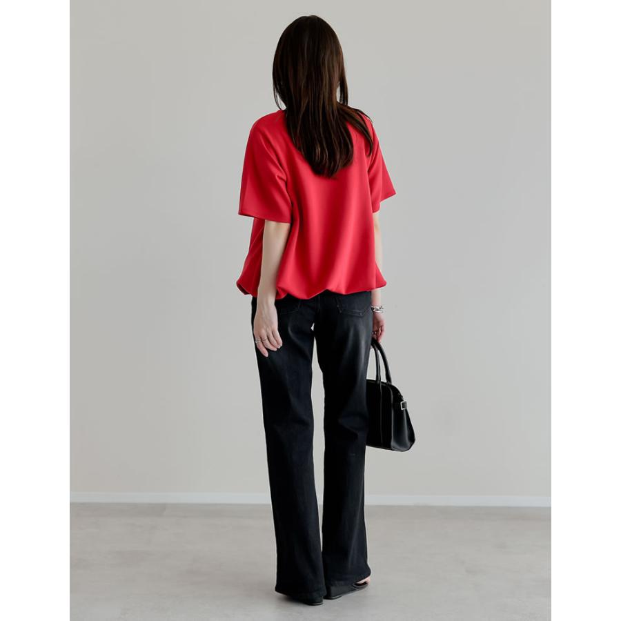 Re:EDIT（リエディ） 半袖 Tシャツ レディース トップス クロップド丈