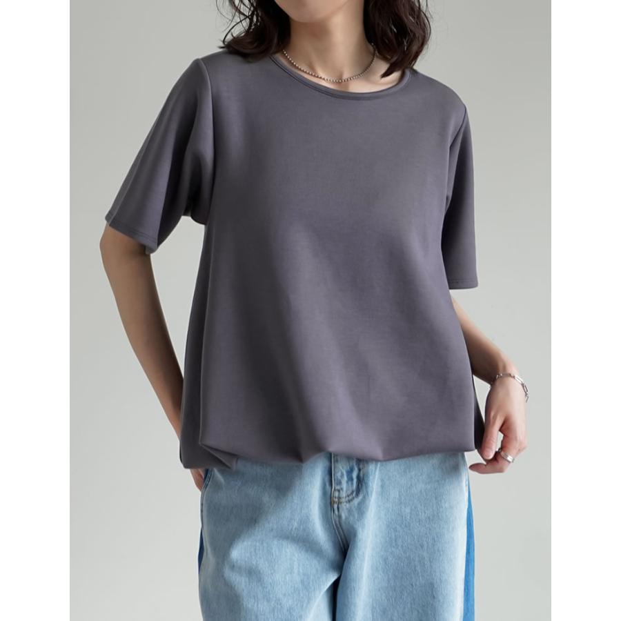 Re:EDIT（リエディ） 半袖 Tシャツ レディース トップス クロップド丈
