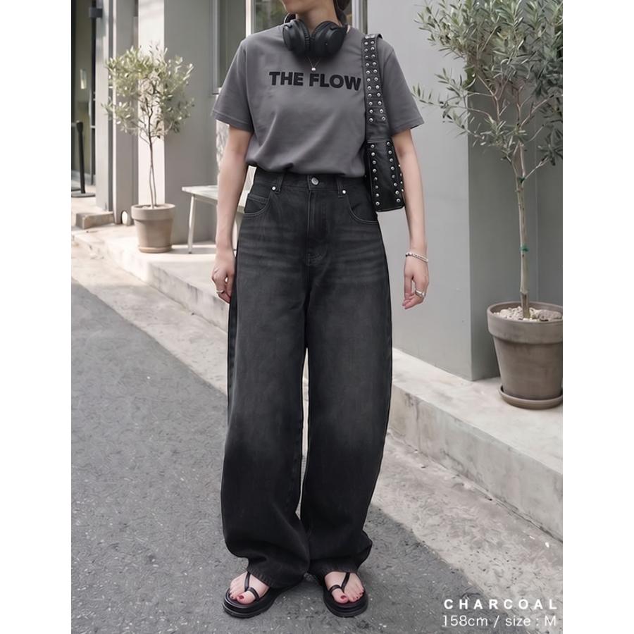 半袖 Tシャツ カットソー レディース トップス M/L ロゴT UVカット 紫外線対策 二の腕カバー 体型カバー 接触冷感 春夏[mb] | Re:EDIT | 21