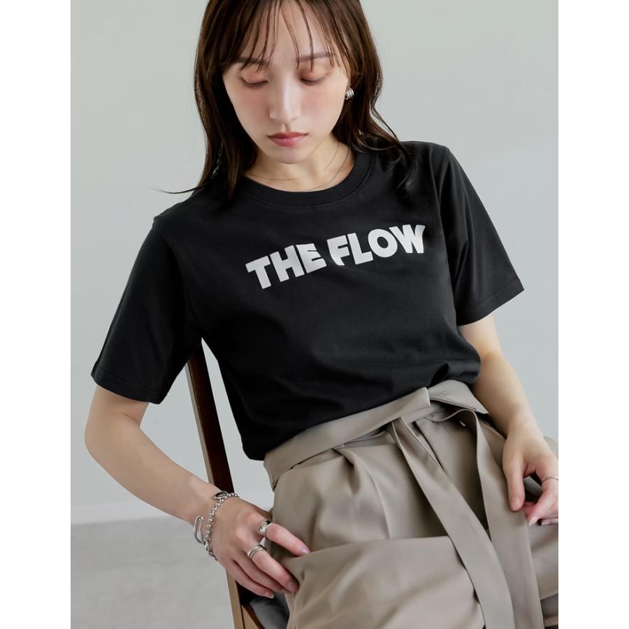 半袖 Tシャツ カットソー レディース トップス M/L ロゴT UVカット 紫外線対策 二の腕カバー 体型カバー 接触冷感 春夏[mb] | Re:EDIT | 10