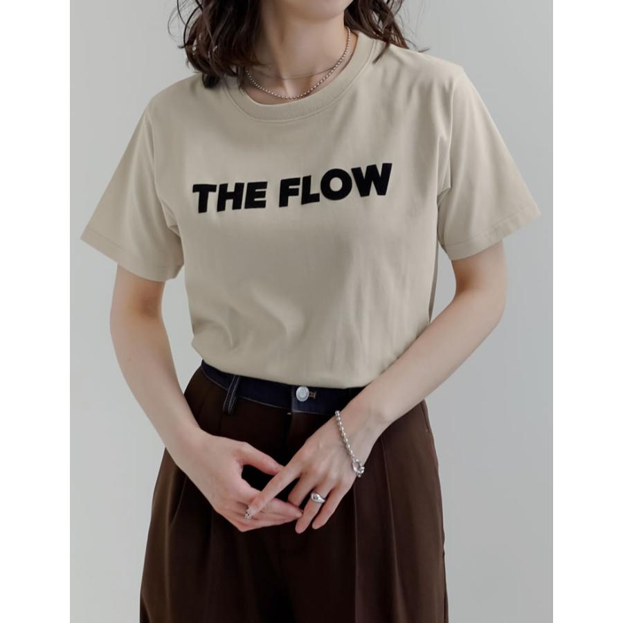 半袖 Tシャツ カットソー レディース トップス M/L ロゴT UVカット 紫外線対策 二の腕カバー 体型カバー 接触冷感 春夏[mb] | Re:EDIT | 12