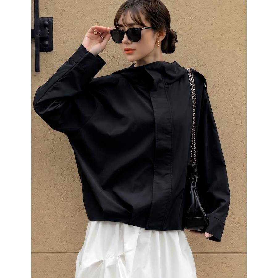 UVカットパーカー ラッシュガード レディース バルーンパーカー 接触冷感 UVカット99.9% 遮光 日焼け防止 紫外線対策 撥水 多機能 春夏 | Re：EDIT Wellness | 19