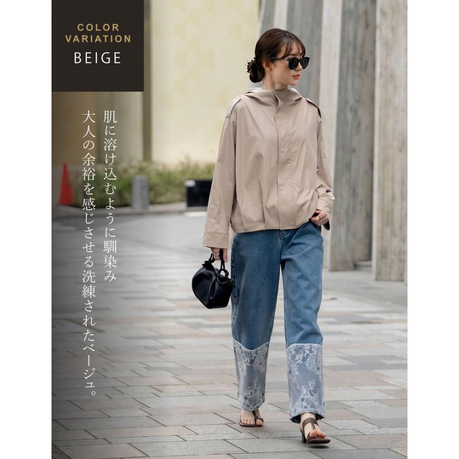 UVカットパーカー ラッシュガード レディース バルーンパーカー 接触冷感 UVカット99.9% 遮光 日焼け防止 紫外線対策 撥水 多機能 春夏 | Re：EDIT Wellness | 12