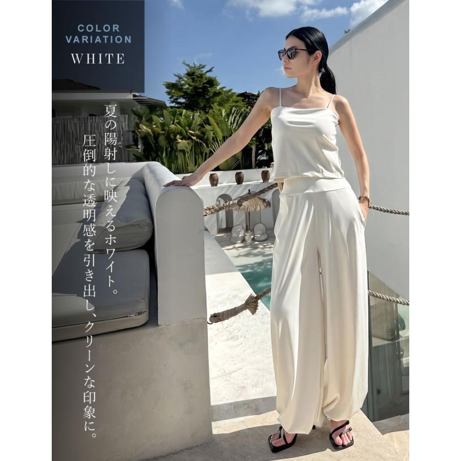 ラッシュガード レディース キャミソール カップ付き セットアップ対応 UPF50+ 接触冷感 春夏[mb] 返品交換不可 | Re：EDIT Wellness | 19