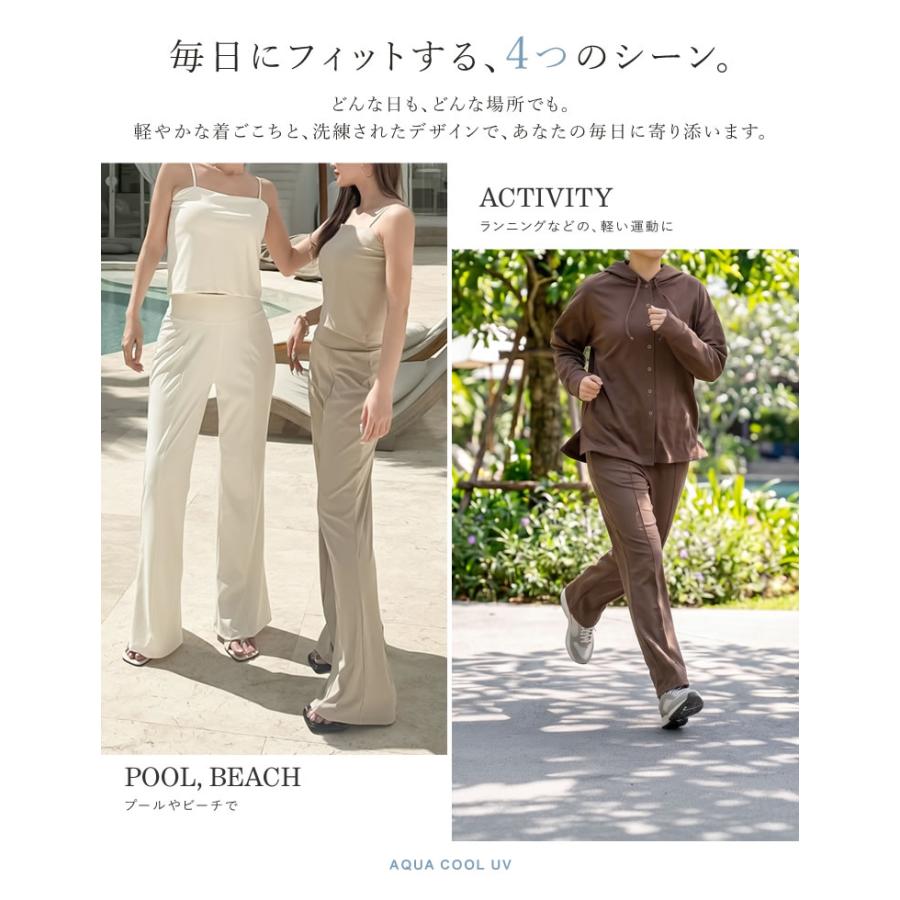 ラッシュガード レディース パンツ 低身長 高身長 大きいサイズ 選べる レギンス 水着 セットアップ対応 UPF50+ 春夏 | Re：EDIT Wellness | 25