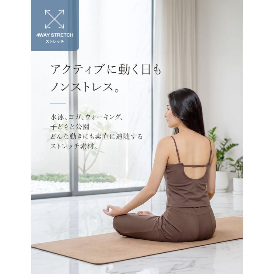 ラッシュガード レディース パンツ 低身長 高身長 大きいサイズ 選べる レギンス 水着 セットアップ対応 UPF50+ 春夏 | Re：EDIT Wellness | 20