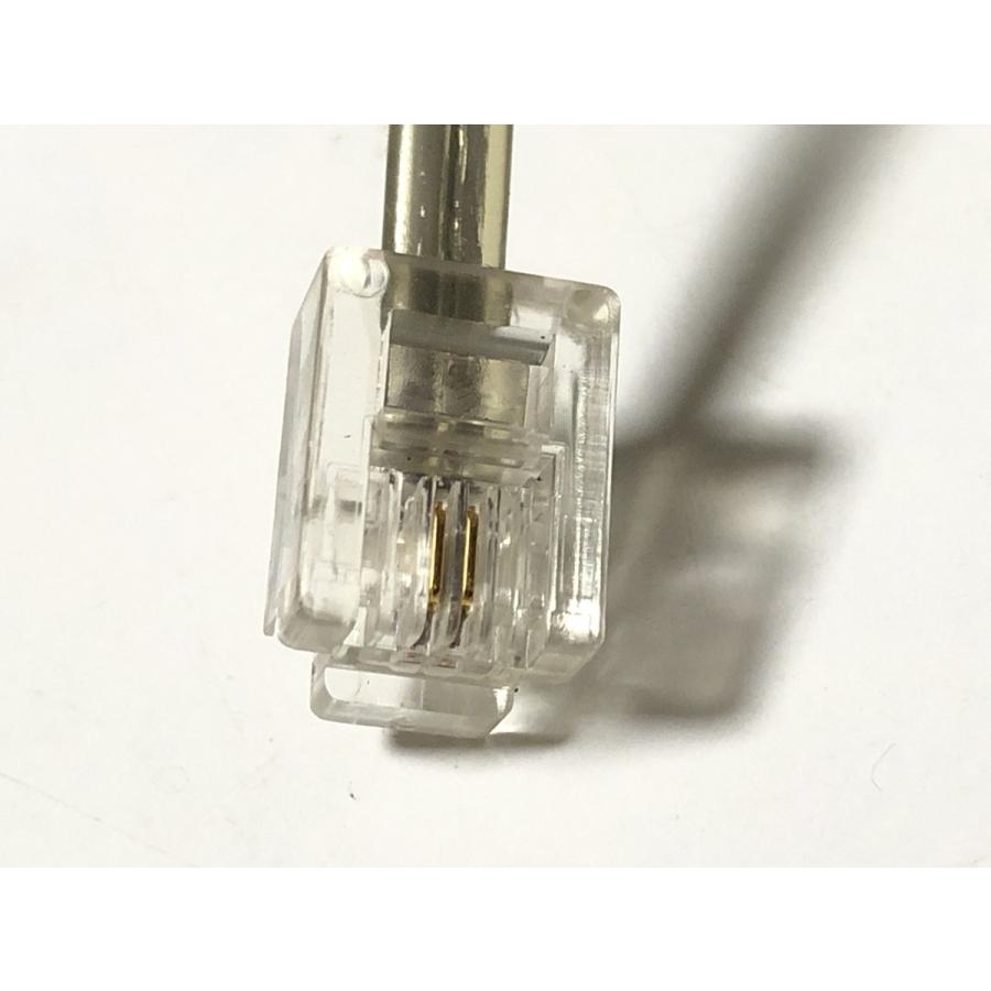 電話線 モジュラーケーブル 約2.1m 中古品 動作未確認 |  | 01