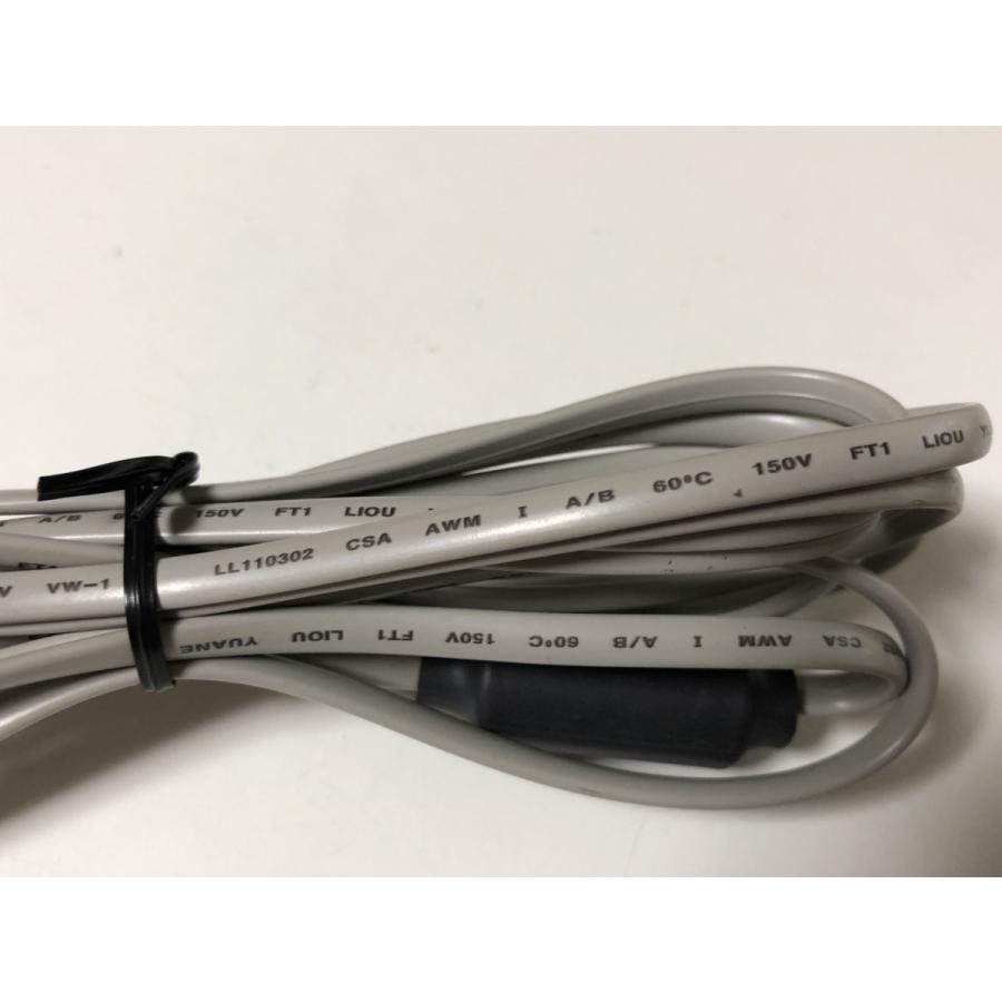 電話線 モジュラーケーブル 灰色 約3m 中古品 動作未確認 被覆に表記あり |  | 03