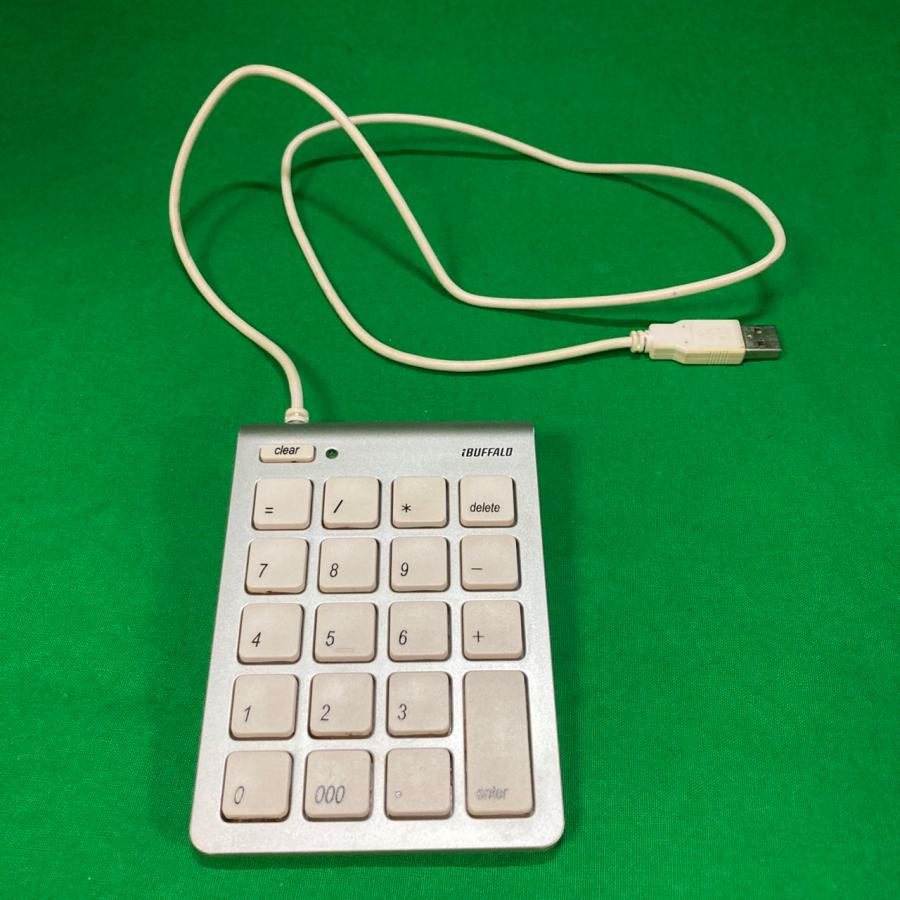 テンキー USB接続 BUFFALLO BSTK08シリーズ A60705 iBUFFALO 中古品 完動品 | BUFFALO