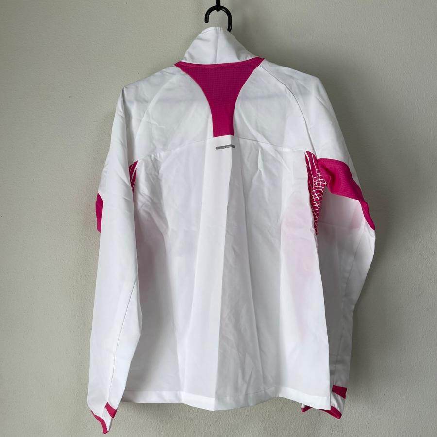 ランニングジャケット ホワイト asics アシックス 白 レディース トレーニングウェア サイズM | ASICS | 01