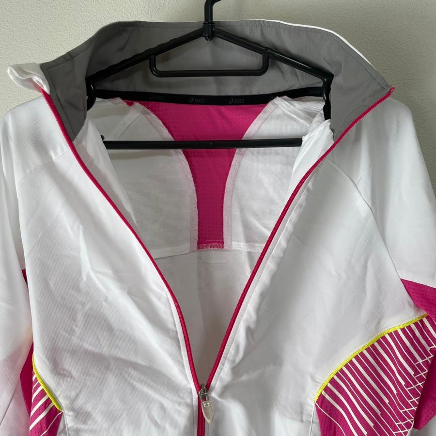 ランニングジャケット ホワイト asics アシックス 白 レディース トレーニングウェア サイズM | ASICS | 02