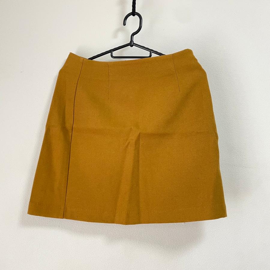 ミニ スカート イエロー GU ジーユー マスタード 黄色 サイズM | ジーユー